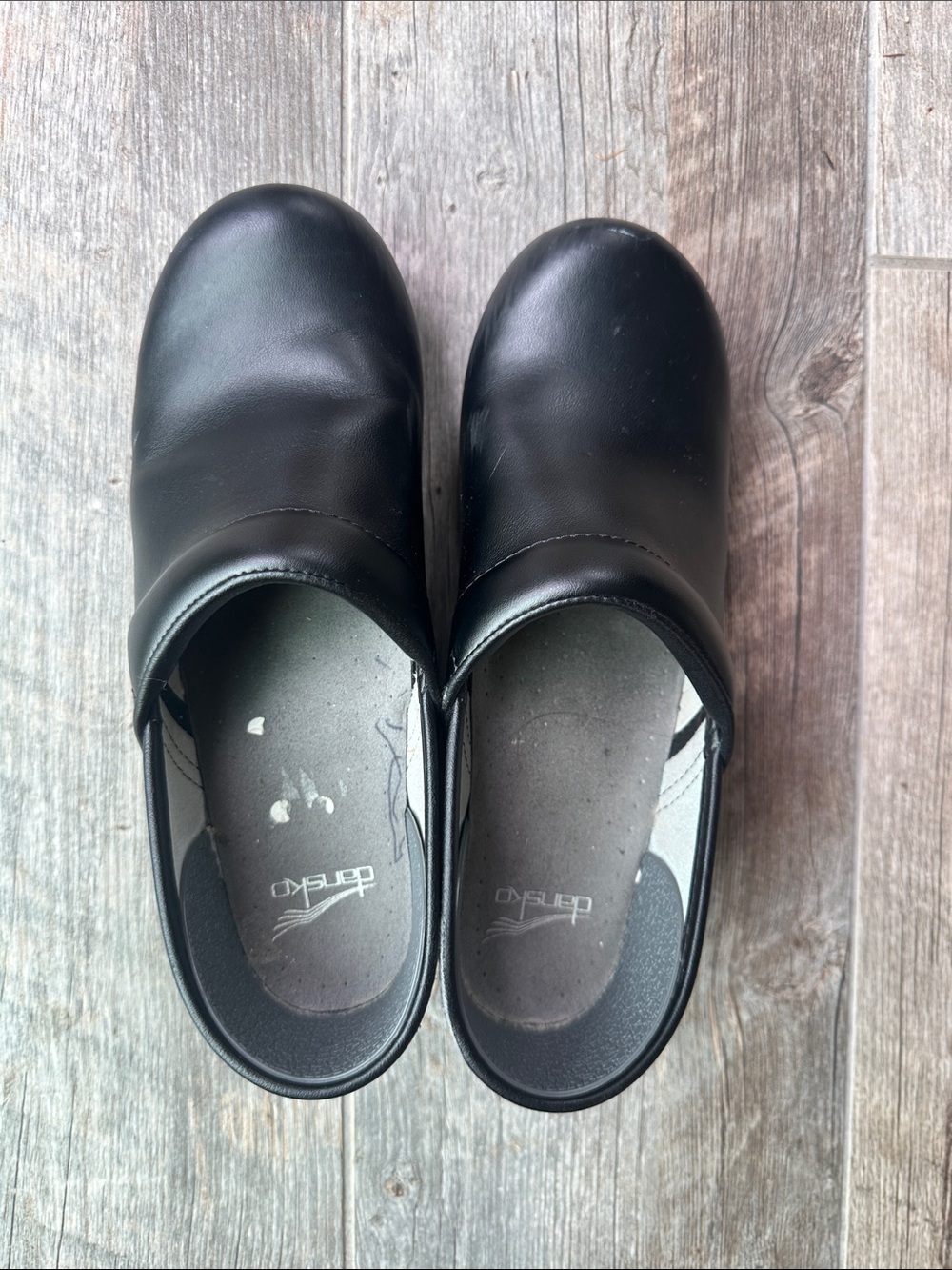 Dansko Black Men's Slip-On Clogs